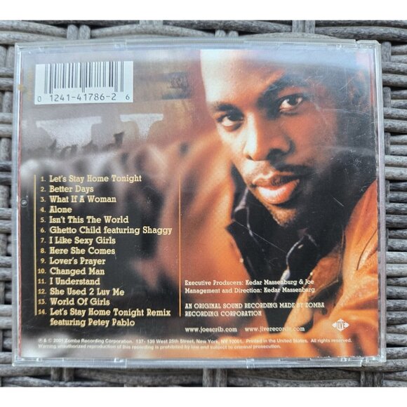 Better Days - Joe R&B Album CD Jewel Case 2001 - Picture 3 of 3